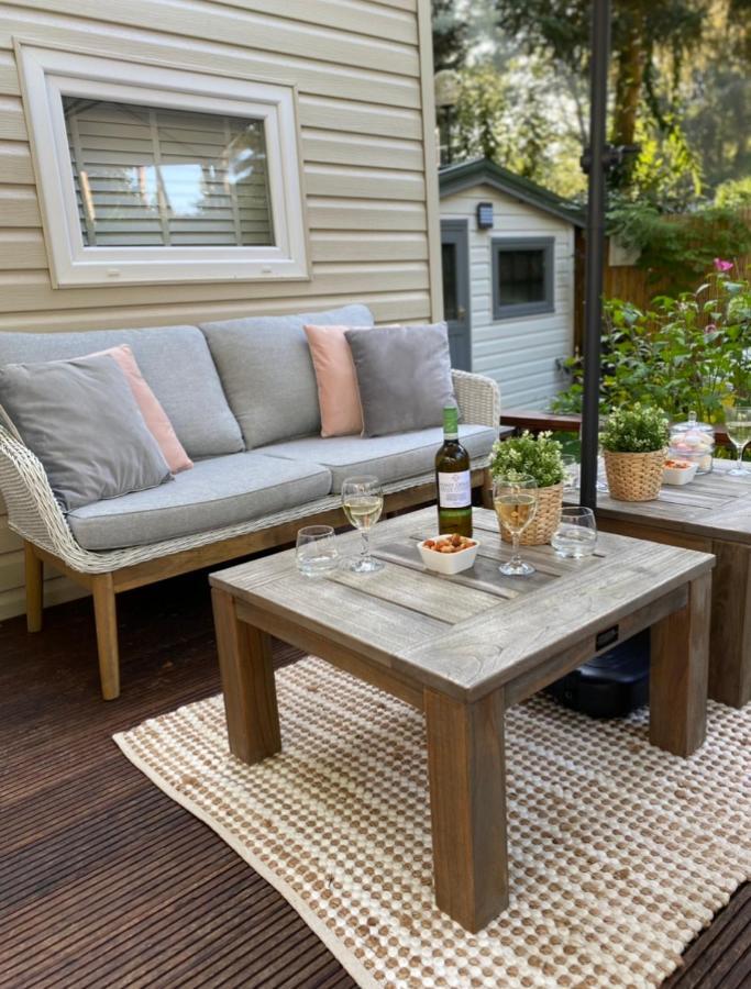 Luxe Chalet Met Prachtig Terras Op De Veluwe , Veel Privacy ホンデルロー エクステリア 写真