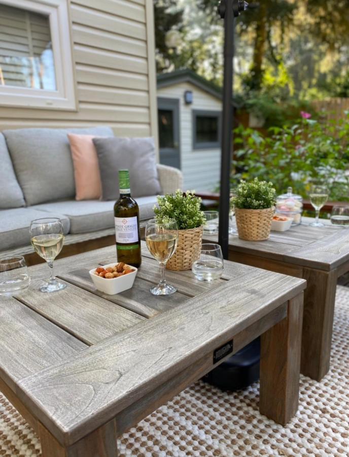 Luxe Chalet Met Prachtig Terras Op De Veluwe , Veel Privacy ホンデルロー エクステリア 写真
